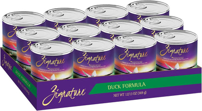 Zignature Duck Formula Wet Canned Dog Food